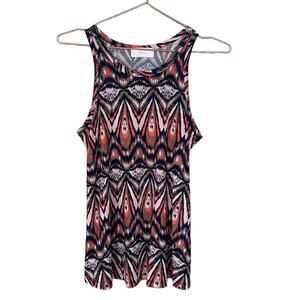 Braeve boho tribal,dressy top size small